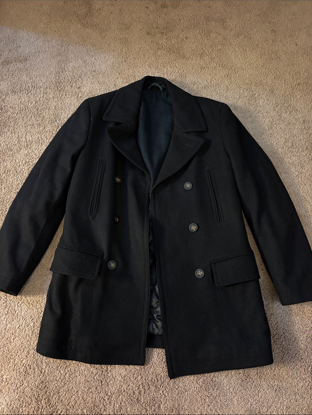 Ralph Lauren double breasted peacoat 36r